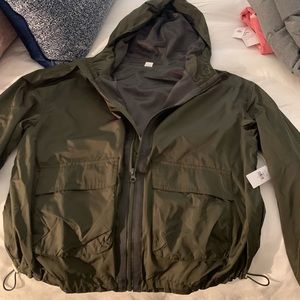 Old NavyWater-Resistant Hooded Utility Jacket